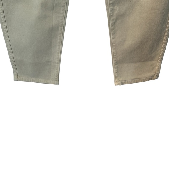 $245 AYR Ivory The Beat Drop Barrel Leg Jean Size 28 - Picture 4 of 9